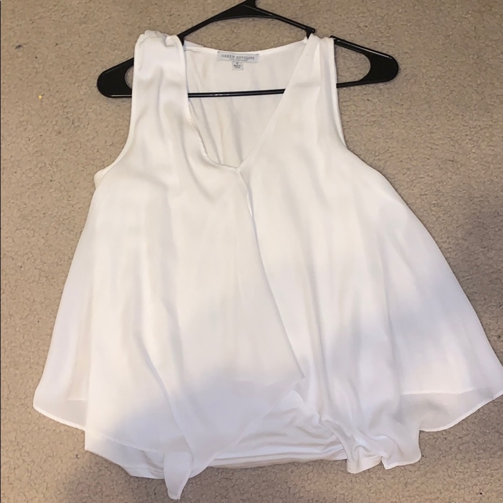 White tank top